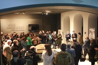 Numerosas personas asistieron a la inauguración, presidida por el consejero de Presidencia, Turismo, Cultura y Deportes, Marcos Ortuño, y el rector...
