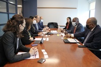 Reunión con representantes del Empire State Development Agency en Nueva York