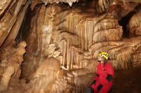 Interior de la Cueva del Portichuelo en Jumilla