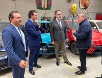 El director general de Energía y Actividad Industrial y Minera, Horacio Sánchez, presentó las ayudas del plan 'Renove' a miembros de la Federación...