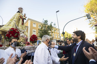 López Miras acompaña a la Virgen de la Fuensanta en el "emocionante" regreso a su santuario más de dos años después