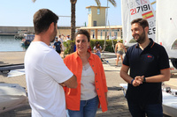 El director general del Instituto de Turismo de la Región de Murcia, Juan Francisco Martínez, asistió hoy en Águilas a la penúltima jornada del Campeonato...