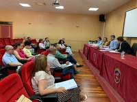 El  consejero Antonio Luengo presidió  la reunión celebrada por el Consorcio de Extinción den Incendios y Salvamento de la Región