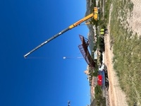 Instalada la nueva pasarela que permitirá a los peregrinos acceder a Caravaca de la Cruz por el barranco de San Jerónimo