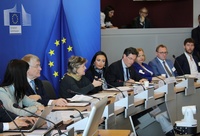 La consejera de Empresa, Empleo, Universidades y Portavocía, Valle Miguélez, participó en Bruselas en mayo en la presentación del proyecto piloto...
