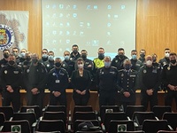 Imagen de la sesión inicial para el curso para mandos de las policías locales