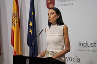 La consejera Valle Miguélez presentó los datos del paro del mes de agosto en rueda de prensa