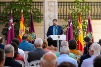 López Miras preside el acto de presentación del Plan Director para la Recuperación del Conjunto Histórico de Lorca