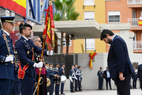 López Miras pone en valor el "compromiso de los ciudadanos con España y su bandera" (1)