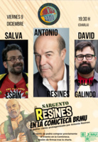La presentación del cómic 'Sargento Resines' será el 9 de diciembre, con la presencia de Antonio Resines, Salva Espín y David Galán Galindo.