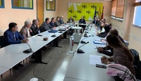 El director del INFO, Joaquín Gómez, se reunió con una delegación de responsables ministeriales y regionales de Túnez que han visitado la Región.