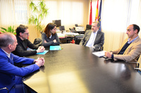 El director general de Atención a la Diversidad, Innovación y Formación Profesional, Juan García Iborra, se reunió con la presidenta del Colegio,...