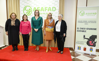 Isabel Franco asiste a la cena benéfica de la Asociación Síndrome Alcohólico Fetal y Adversidad Temprana de la Región