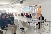 El director general de Territorio y Arquitectura, Jaime Pérez Zulueta, durante la inauguración de la Jornada 'Impulso de las Soluciones Basadas en...