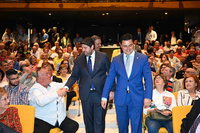 López Miras resalta que el nuevo auditorio Parque Almansa ayudará a "desestacionalizar" la oferta turística y cultural de la Región de Murcia (2)