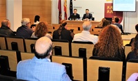 El director general de Unión Europea, Adrián Zittelli, en la presentación de la Guía Práctica de Financiación Europea 2021-2027