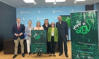 Presentación del Festival People In Green que se va a celebrar en San Pedro del Pinatar.