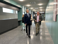 El consejero de Salud, Juan José Pedreño, visitó las obras del nuevo centro de salud de Sangonera la Verde, que abrirá el próximo verano (2)