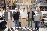 López Miras, durante el acto de presentación del festival Warm Up Estrella de Levante