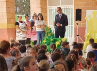 El consejero de Educación asiste al 50 aniversario del colegio San Isidoro de El Algar