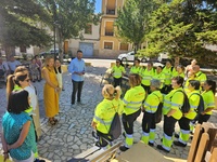 Alumnos de un programa del SEF acondicionan el casco histórico de Caravaca de la Cruz para el Año Jubilar 2024