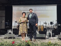 El presidente de la Comunidad, Fernando López Miras, clausuró hoy en Lorca el acto de entrega de los Premios 'Mayores Región de Murcia' (1)