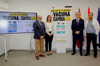 El consejero de Salud, Juan José Pedreño, facilitó hoy los detalles de la campaña de vacunación frente a la gripe
