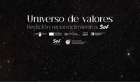 Cartel de la segunda edición de los premios 'Reconocimientos SEF'.