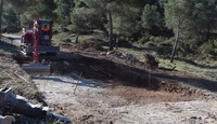 Actuaciones de mejora en el vial de acceso de las sierras de Burete, Lavia y Cambrón