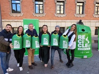 La Comunidad colabora con Ecovidrio en la campaña de sensibilización de recogida de envases de vidrio 'Recicleo, otro nivel'