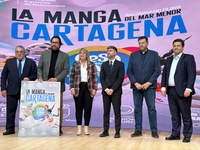 La Comunidad presenta en Fitur los Campeonatos de España escolares de baloncesto 3x3 y balonmano playa, que se celebrarán en Cartagena