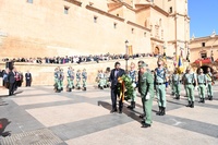 López Miras participa en los diferentes actos organizados con motivo del VI Encuentro Nacional de Hermandades Cristianas vinculadas a la Legión, así como en el homenaje a los caídos de la Legión Española.