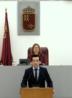 Comparecencia del consejero de Fomento e Infraestructuras, José Manuel Pancorbo, en la Asamblea Regional.