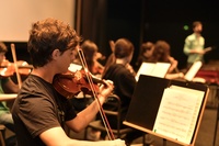 Imagen de un concierto de la Orquesta de Aspirantes de la Región de Murcia