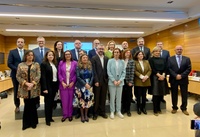 Imagen de archivo, de la última reunión del Consejo Interterriorial celebrado en Madrid el pasado febrero