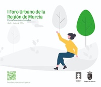 Cartel del I Foro Urbano de la Región de Murcia