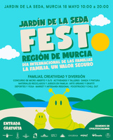 Cartel de 'La Seda Fest' que se celebrará el próximo sábado en el Jardín de la Seda
