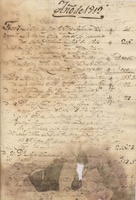 Padrón recaudatorio de 1811
