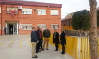 La directora general de Centros Educativos visita el colegio 'Virgen de la Vega' de Cobatillas