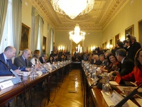 La consejera de Presidencia, María Dolores Pagán , asistió hoy a la reunión del comité preparatorio de la VI Conferencia de Presidentes