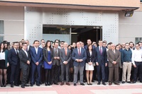 El presidente de la Comunidad asiste a la inauguración de la empresa de tecnología Metaenlace (2)