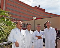 Equipo de Urología que ha realizado el segundo trasplante renal en cadena de la Región