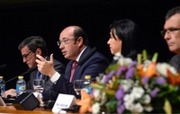 El presidente de la Comunidad, Pedro Antonio Sánchez, inaugura el IV Congreso Internacional de Autismo (2)