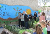 Inauguración del huerto escolar del CEIP, Centro de Educación Infantil y Primaria, La Arboleda, en Murcia (2)