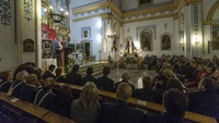El presidente Pedro Antonio Sánchez pronuncia el pregón de la Semana Santa de la pedanía murciana de La Ñora