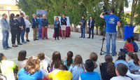 María Isabel Sánchez-Mora visitó el colegio Emilio Candel donde informó sobre las actuaciones de mejora que la Consejería realizará en el centro