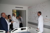 Visita al hospital infantil de La Arrixaca