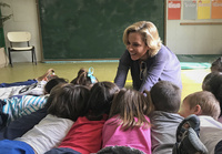 La consejera de Educación, Juventud y Deportes visitó la Escuela Infantil San Basilio de Murcia (2)