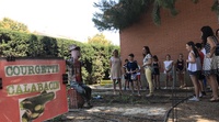 La consejera de Educación, Juventud y Deportes visita el colegio Virgen de las Huertas de Lorca