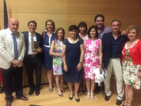 Responsables del Servicio Murciano de Salud recogieron el premio 'Buenas Prácticas' de la Comunidad Autónoma de la Región de Murcia